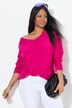 Pull, motif jacquard. Col V et manches longues