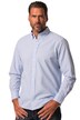 Kostkovaná košile JP1880, dlouhé rukávy, seersucker, límeček s knoflíky, Modern střih, do 8XL