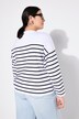 Genser, oversized, bretonsk stripe, statement