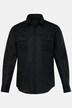 Chemise en lin mélangé JP 1880, manches longues et col Kent, coupe Modern Fit - jusqu'au 8 XL
