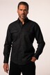 Chemise en lin mélangé JP 1880, manches longues et col Kent, coupe Modern Fit - jusqu'au 8 XL