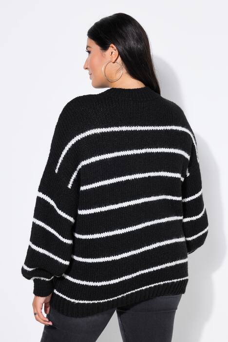 Trui, oversized, strepen