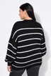 Svetr, oversize, pruhy