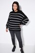 Svetr, oversize, pruhy