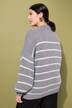 Pull oversize à rayures