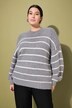 Pull oversize à rayures