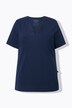 Pyjama, strepen, V-hals, halve mouwen