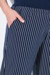 Pyjama, strepen, V-hals, halve mouwen