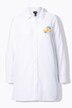 Bluse, A-linje, musselin, broderi