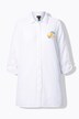 Bluse, A-linje, musselin, broderi