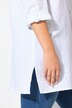 Bluse, A-linje, musselin, broderi