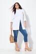 Bluse, A-linje, musselin, broderi