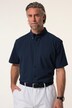Boston Park skjorte, kortærmet, seersucker, buttondown-krave, comfort fit, op til str. 8XL