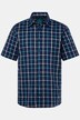 Boston Park ternet skjorte, korte ærmer, Kent-krave, comfort fit, op til str. 8XL
