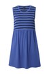Šaty, žebrovaný žerzej, A střih, kulatý výstřih, bez rukávů