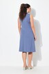 Jerseykleid, Lagenoptik, A-Linie, Rundhals, ärmellos