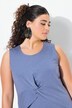 Jerseykleid, Lagenoptik, A-Linie, Rundhals, ärmellos