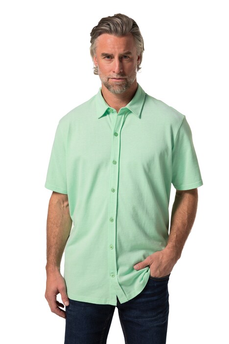 Piké košile Boston Park, krátké rukávy, Kent límeček, Comfort střih, do 8XL