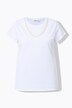 Camiseta, forma clásica, cadena decorativa extraíble