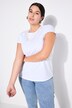 Camiseta, forma clásica, cadena decorativa extraíble