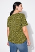 T-shirt dal taglio oversize con colorata stampa leopardata