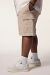 STHUGE Cargo-Bermuda, Baggy Fit, Elastikbund, bis 72