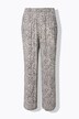 Broek Rose, dierenprint, wijde pijpen, elastische band