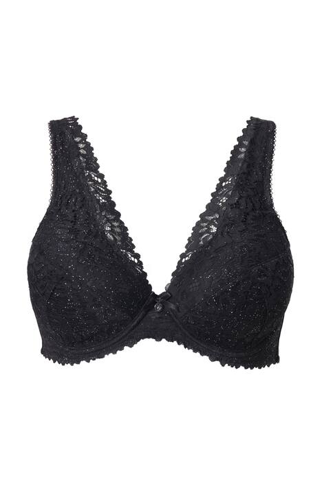 TRUYOU podprsenka s kosticemi, krajka, měkké košíčky, B-F