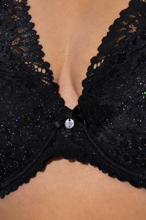 Soutien-gorge TRUYOU en dentelle. Avec armatures et bonnets souples - bonnet B-F