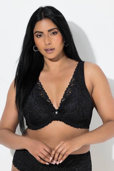 Soutien-gorge TRUYOU en dentelle. Avec armatures et bonnets souples - bonnet B-F