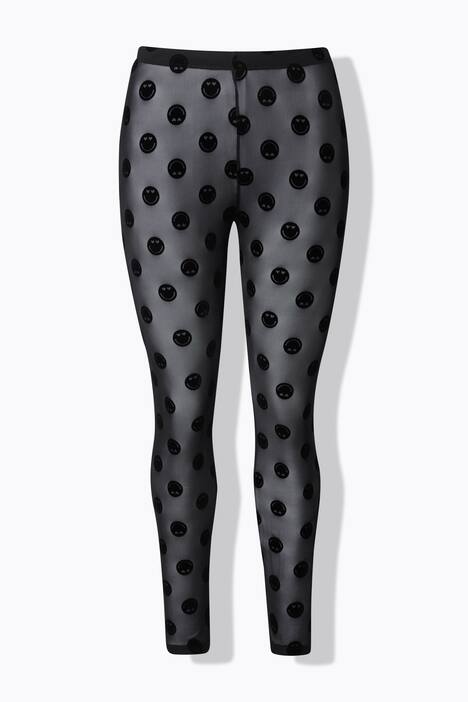 Medias-Leggings, caras, malla