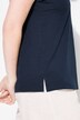 Camiseta, bordado, cuello redondo, media manga, algodón orgánico