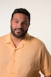 Men+ camisa de mezcla de lino, media manga, cuello cubano, Cuba Fit, hasta la 8 XL