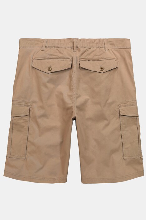Men+ cargo-shorts, Baggy Fit, twill, elastisk linning, op til str. 72