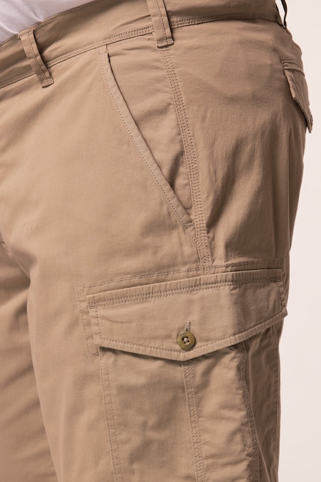 Men+ cargo-shorts, Baggy Fit, twill, elastisk linning, op til str. 72