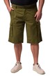 Cargo bermudy Men+, Baggy střih, kepr, elastický pas, do 72