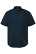 Košile Men+, krátké rukávy, stojáček, seersucker, Comfort střih, do 8XL