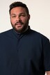 Men+ skjorte, korte ærmer, stående krave, seersucker, Comfort Fit, til str. 8 XL