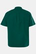 Men+ skjorte, korte ærmer, stående krave, seersucker, Comfort Fit, til str. 8 XL