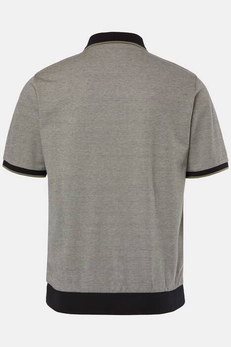 Men+ Poloshirt, korte mouw, buikvriendelijk, piqué, tot 8 XL