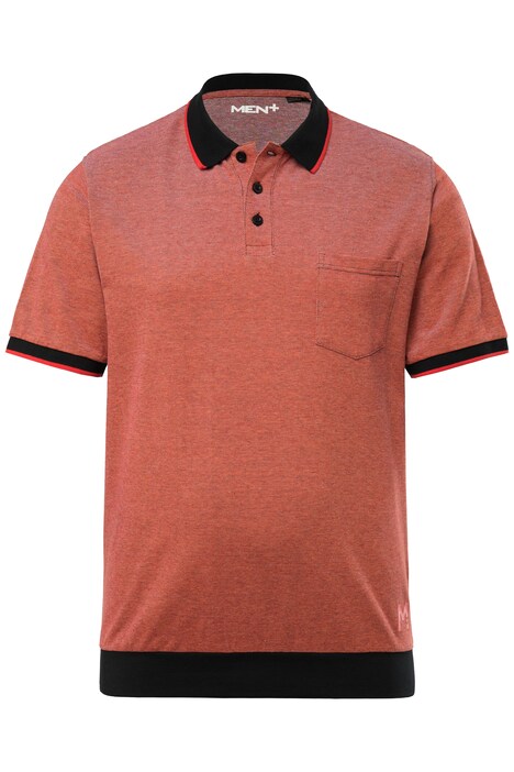 Polokošile Men+, břišní střih, krátké rukávy, piké, do 8XL