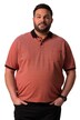 Polokošile Men+, břišní střih, krátké rukávy, piké, do 8XL