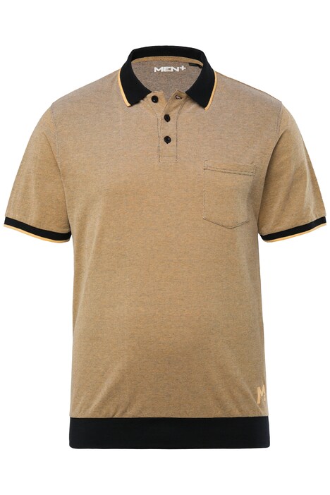 Polokošile Men+, břišní střih, krátké rukávy, piké, do 8XL
