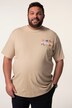 Men+ T-skjorte, halve ermer, trykk på ryggen, opptil 8 XL