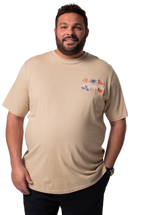 Tričko Men+, krátké rukávy, potisk na zádech, do 8XL