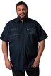 Košile Men+, krátké rukávy, Kent límeček, potisk, Comfort střih, do 8XL