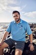 Men+ polo, media manga, Bauchfit, look vintage, hasta la 8 XL