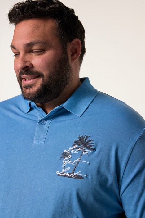 Men+ polo, media manga, Bauchfit, look vintage, hasta la 8 XL