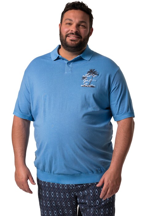 Polokošile Men+, břišní střih, krátké rukávy, vintage vzhled, do 8XL