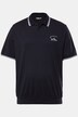 Men+ poloshirt, kort ærme, piqué, broderi, til 8 XL